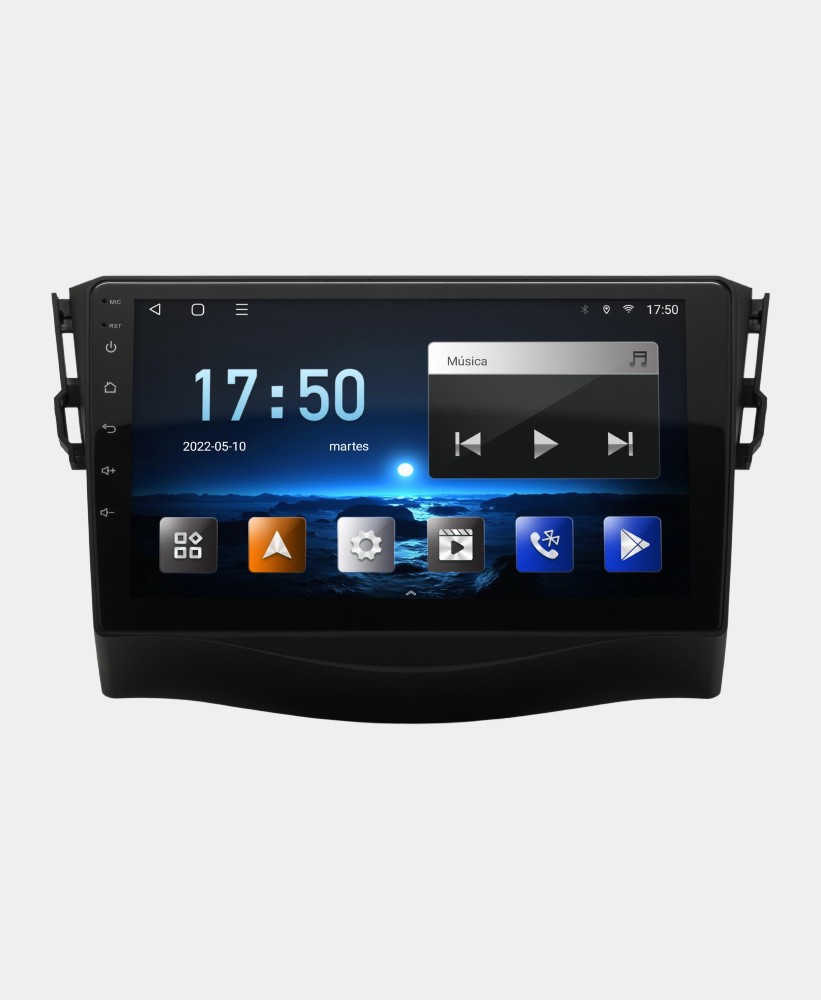 Estereo Toyota Rav4  Carplay Android Auto Wifi Usb Bt Gps 2006 A 2012