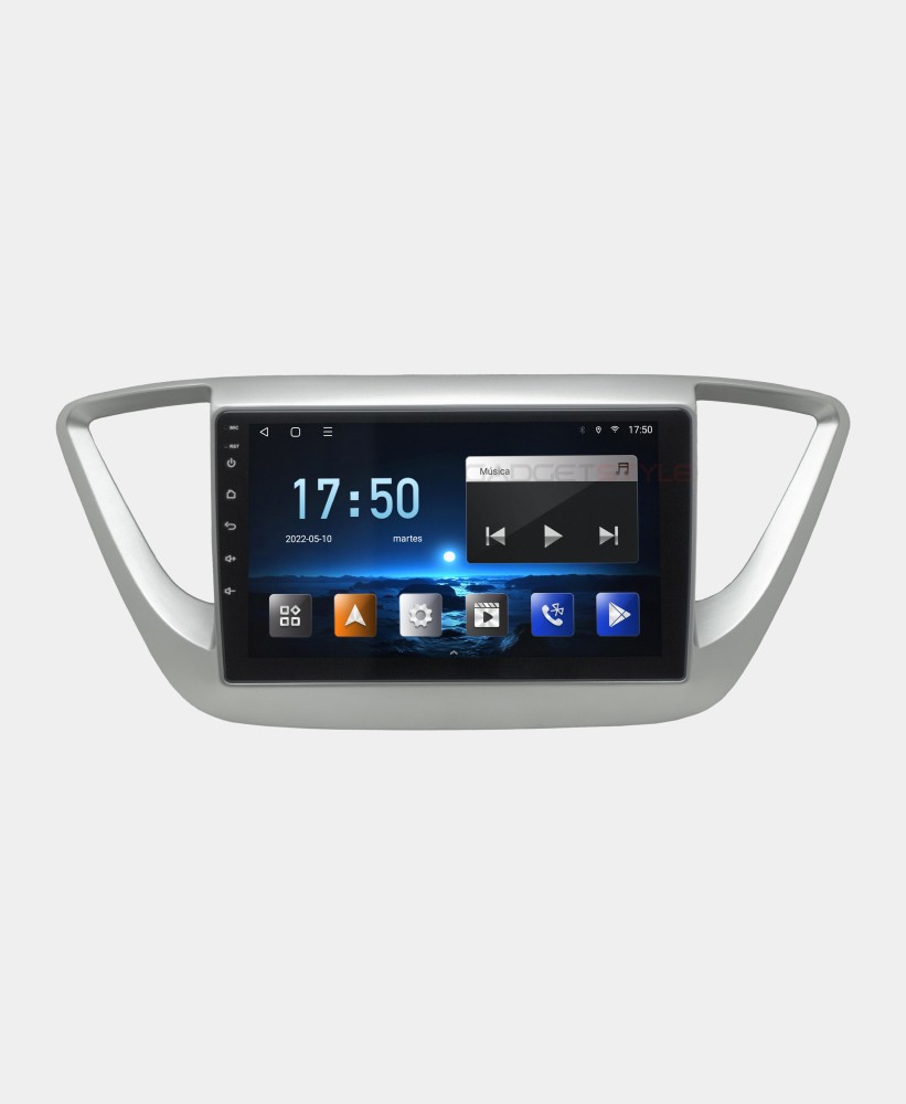 Estereo Hyundai Accent 2018-2022 Carplay Android Auto 4g Usb