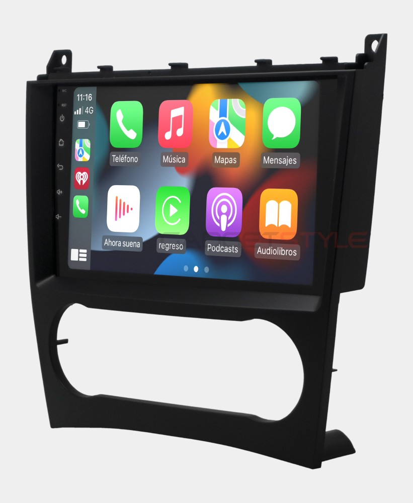 10.1" Android 13 Car Stereo Radio With Apple CarPlay & GPS For 2008-2012 Chrysler Town & Country