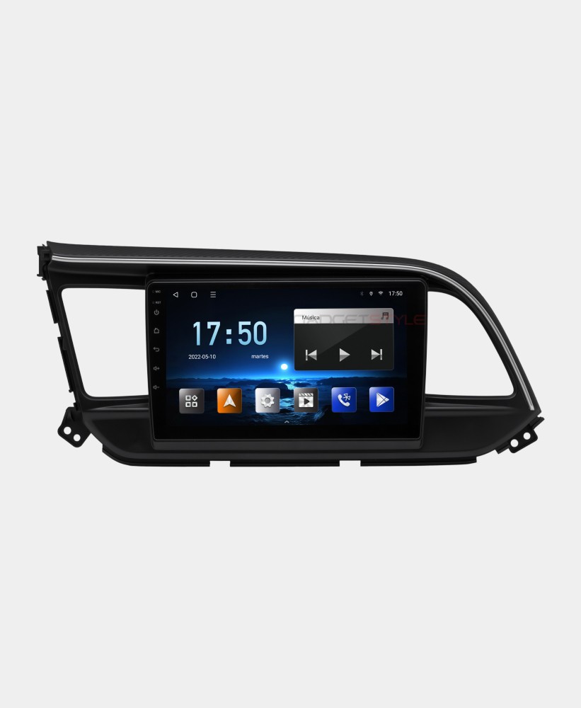 Estereo Hyundai Elantra 2019 Pantall Carplay Android Auto