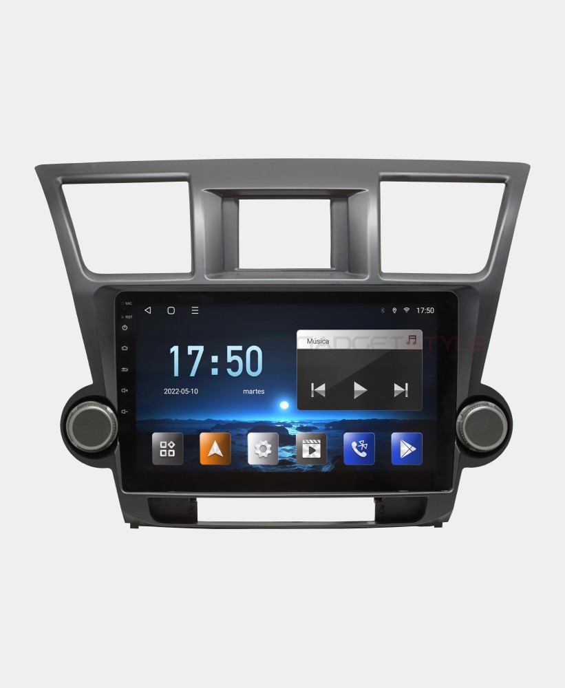 Estereo Highlander Toyota Android Wifi Gps 2008 A 2013