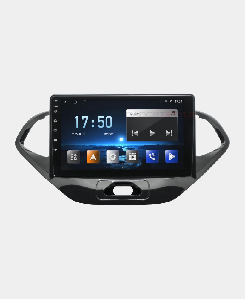 Estereo Ford Figo Carplay Android Auto Gps Wifi 4g 2019-2020