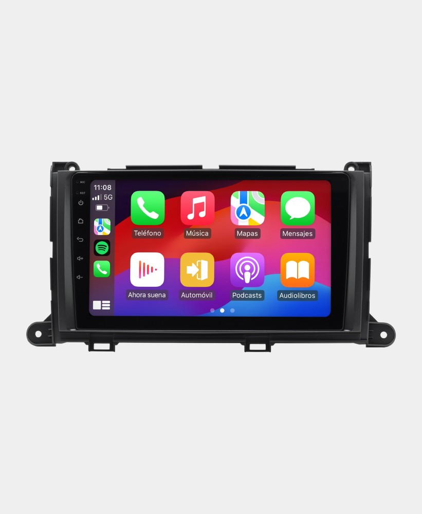 Estereo Toyota Sienna 2011 A 2014 Carplay Inalambrico 2 32gb