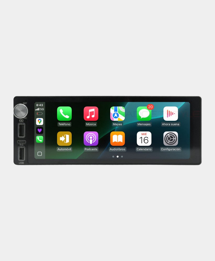 Estereo Pantalla 1 Din Universal Carplay Android 2 32gb