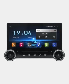 Pantalla Universal 10.33 Carplay Android 3 32gb De Perillas Negro